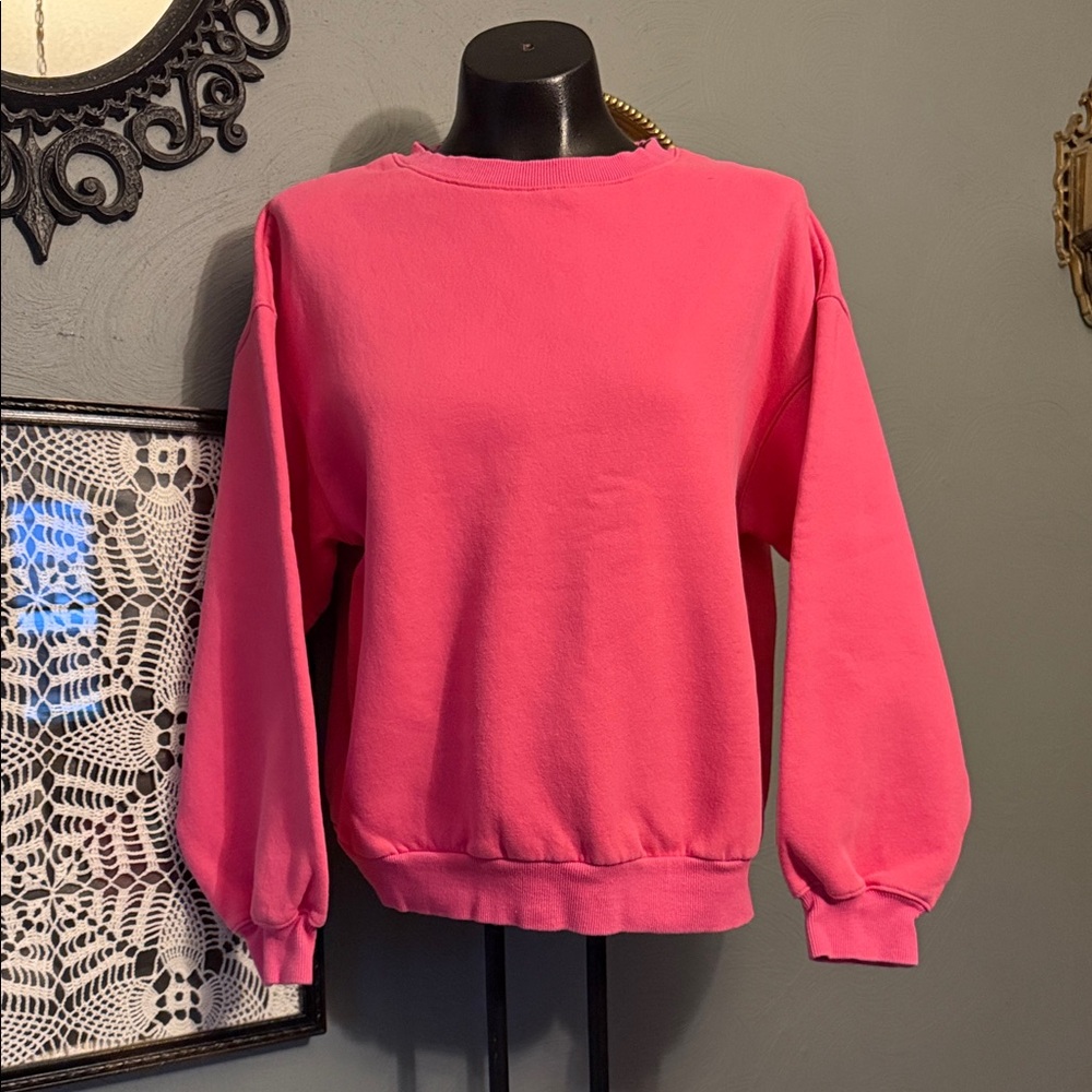 Pink Crewneck Sweatshirt